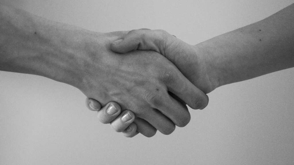 A handshake